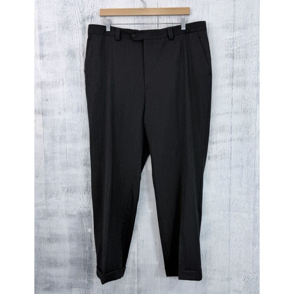 Linea Naturale Giannetti Piero Dress Pants Mens 38x29 Striped Super 110's Wool
